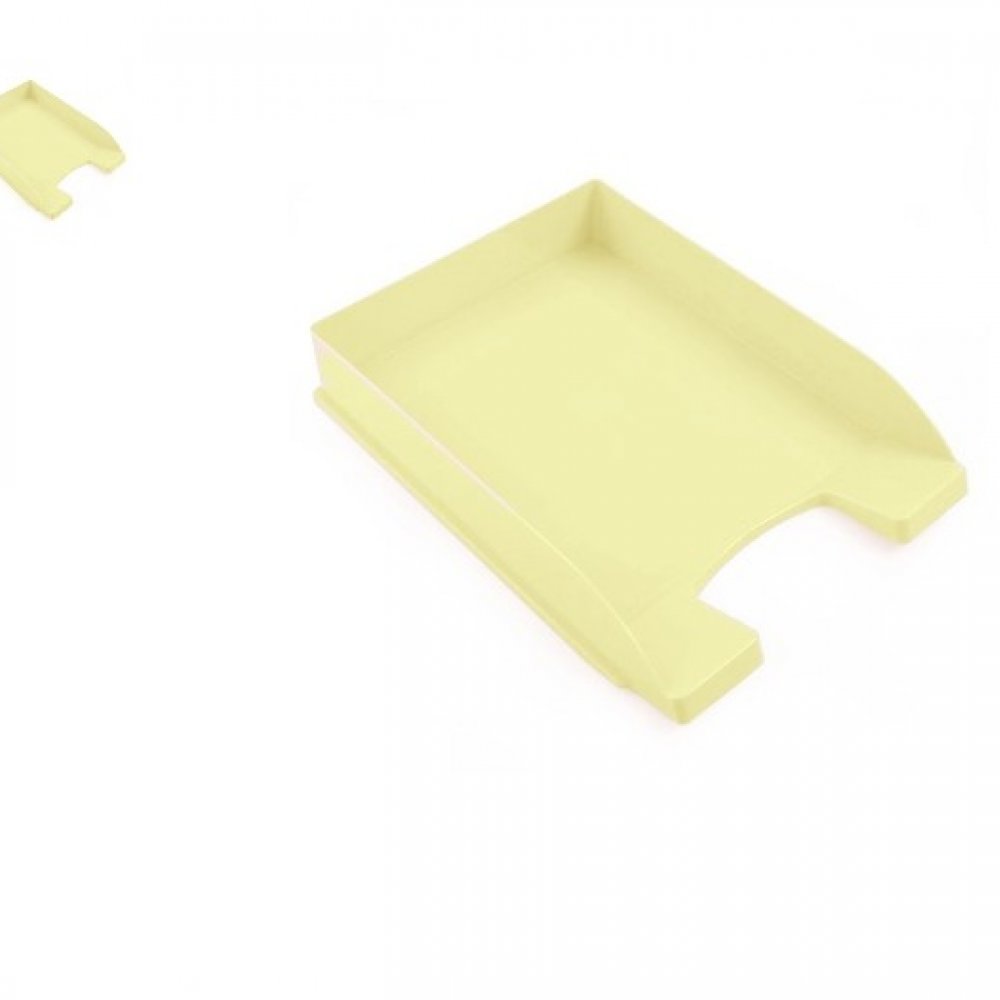 bandeja-liggo-acrilica-1-piso-a4-apilable-amarillo-pastel