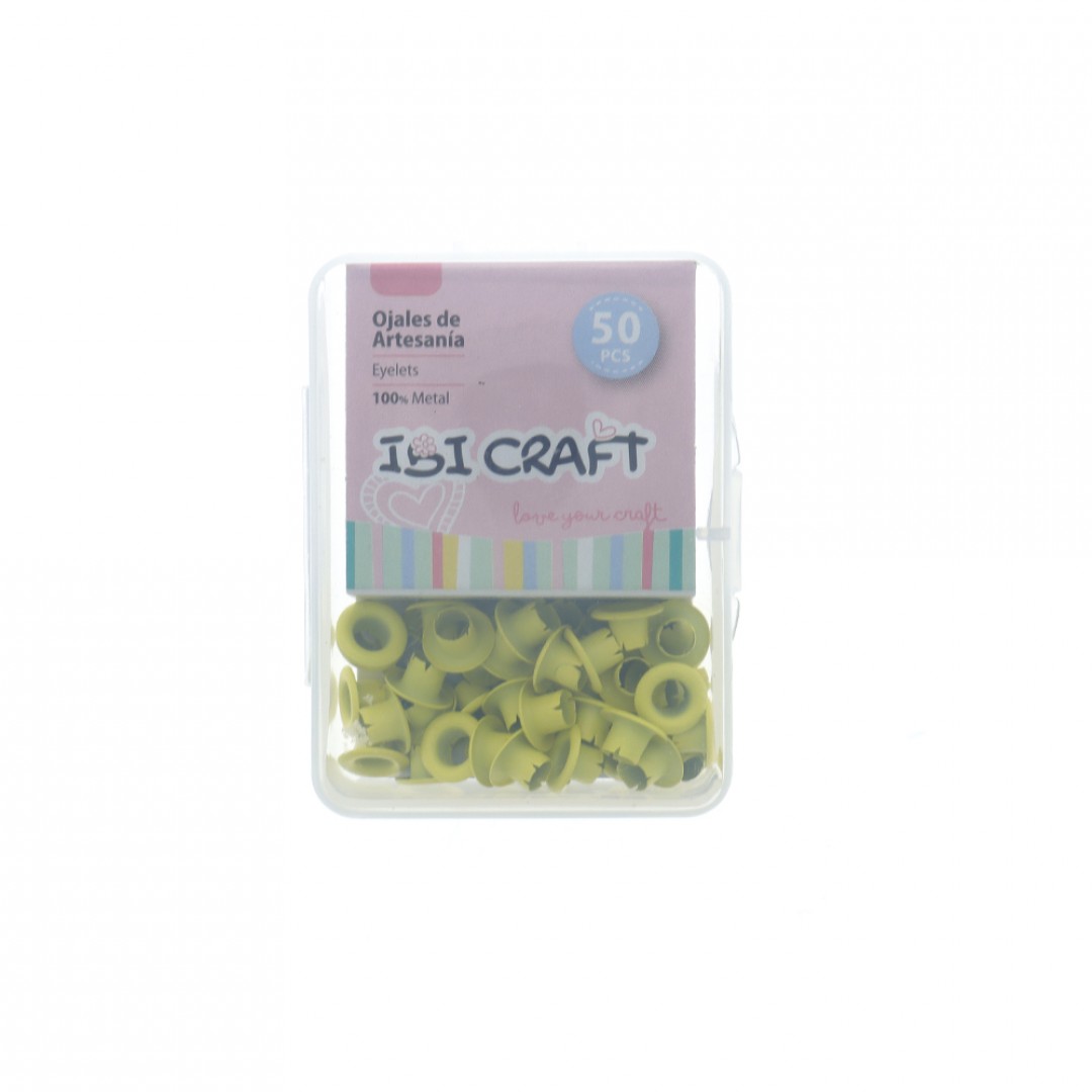 ojales-metalicos-x50-ibi-craft-amarillo-