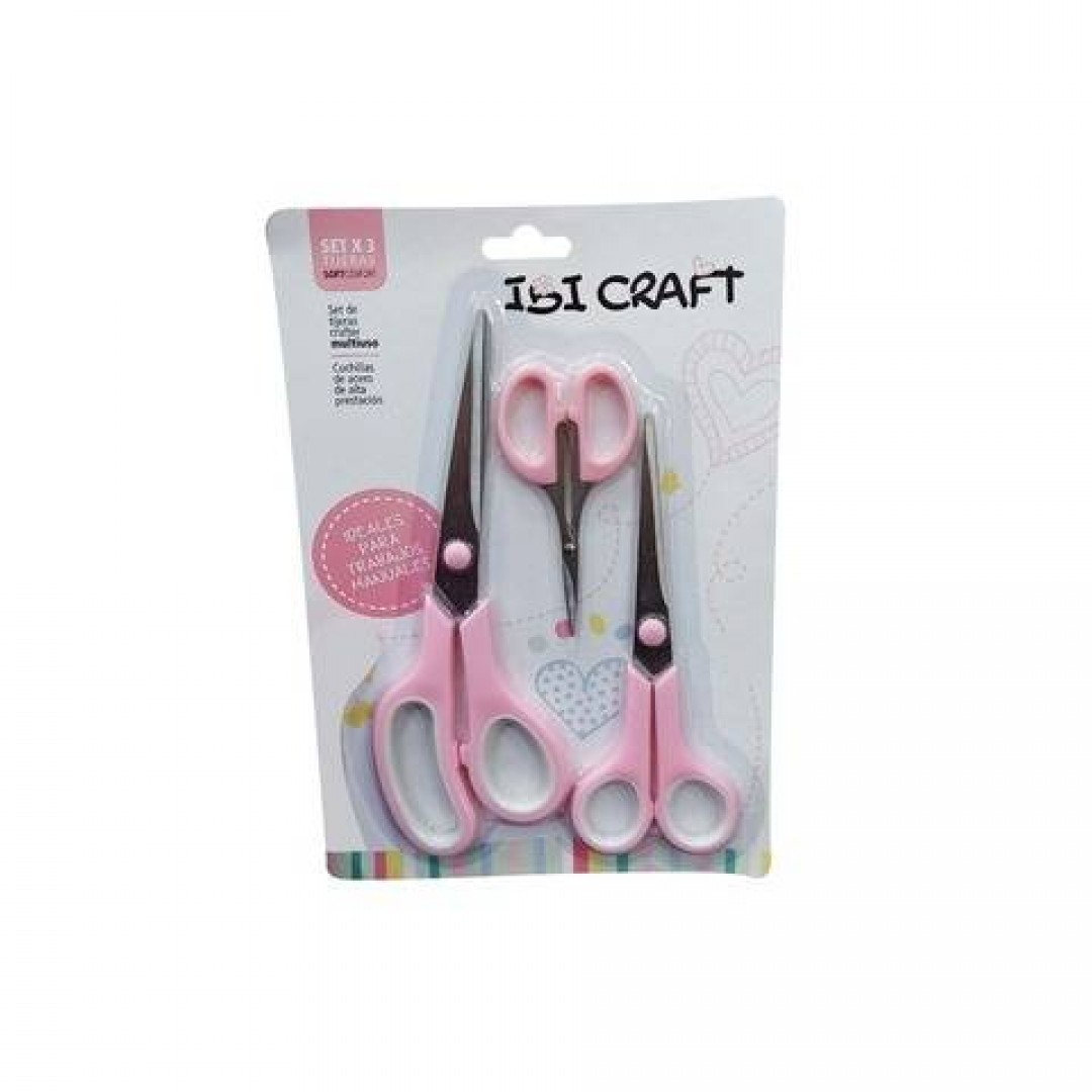 set-tijeras-crafter-multiuso-ibi-craft-x-3-6080