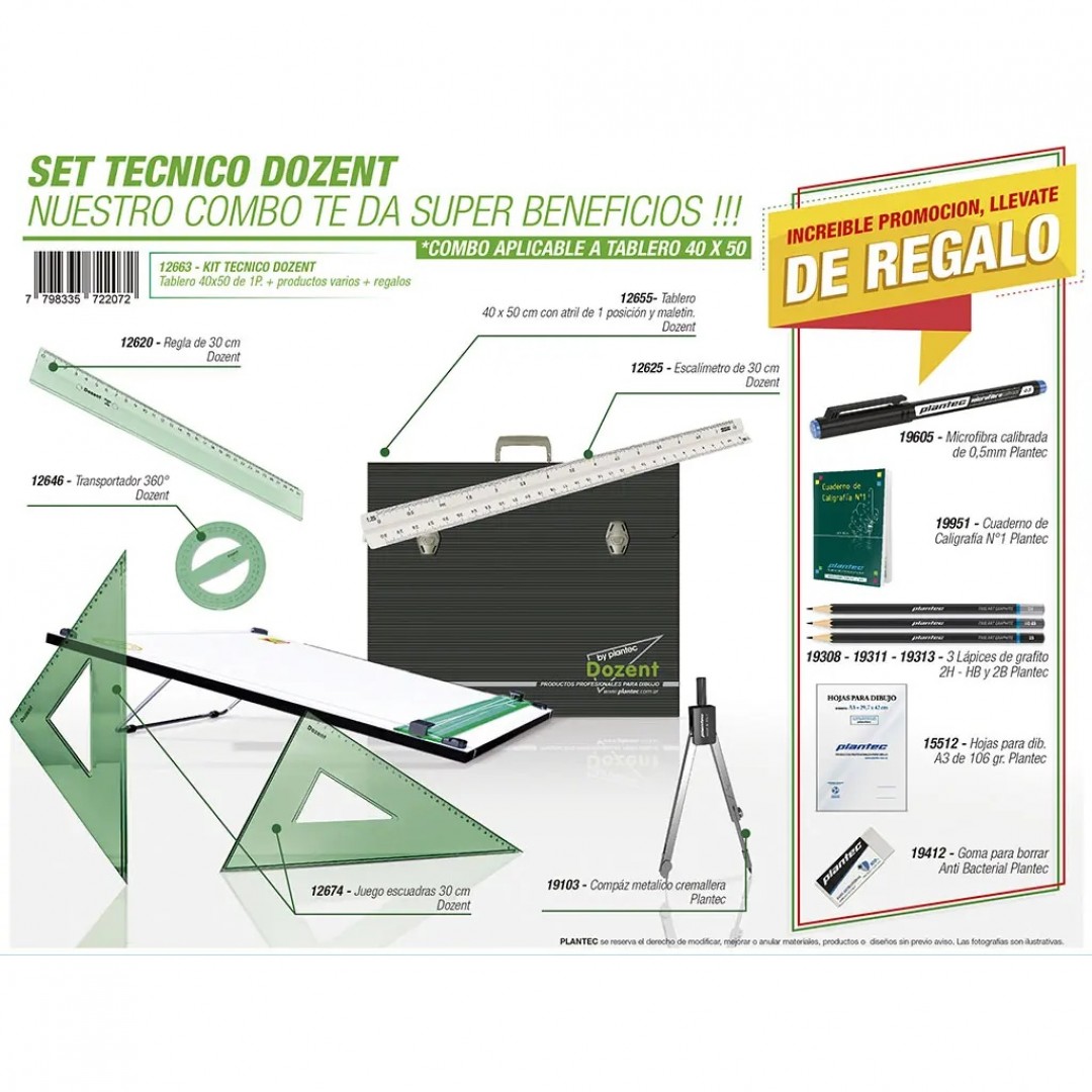tablero-con-set-tecnico-50x60-dozent