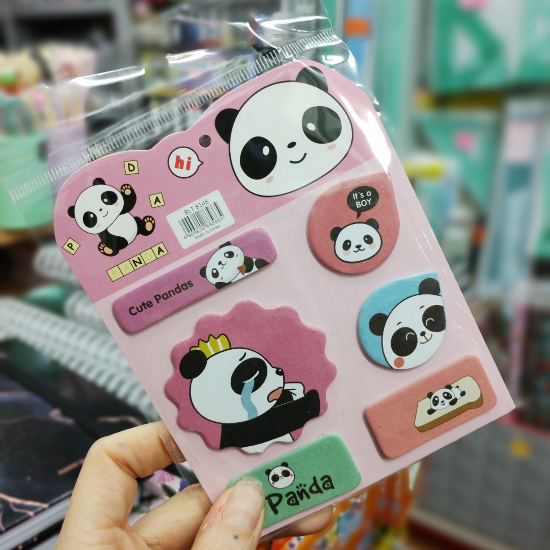 notas-adhesivas-panda