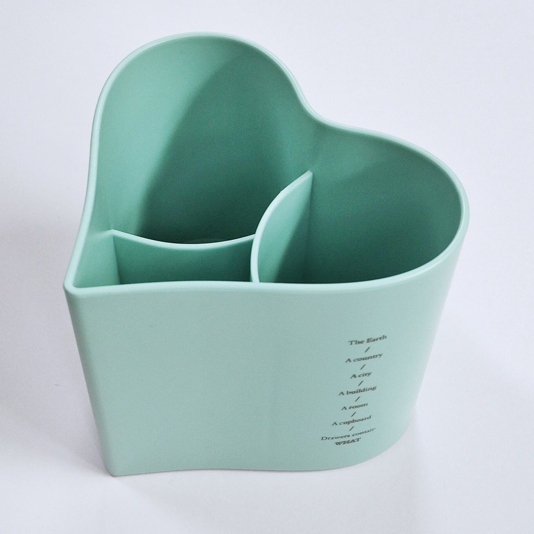 portalapices-corazon-3-compartimentos-verde