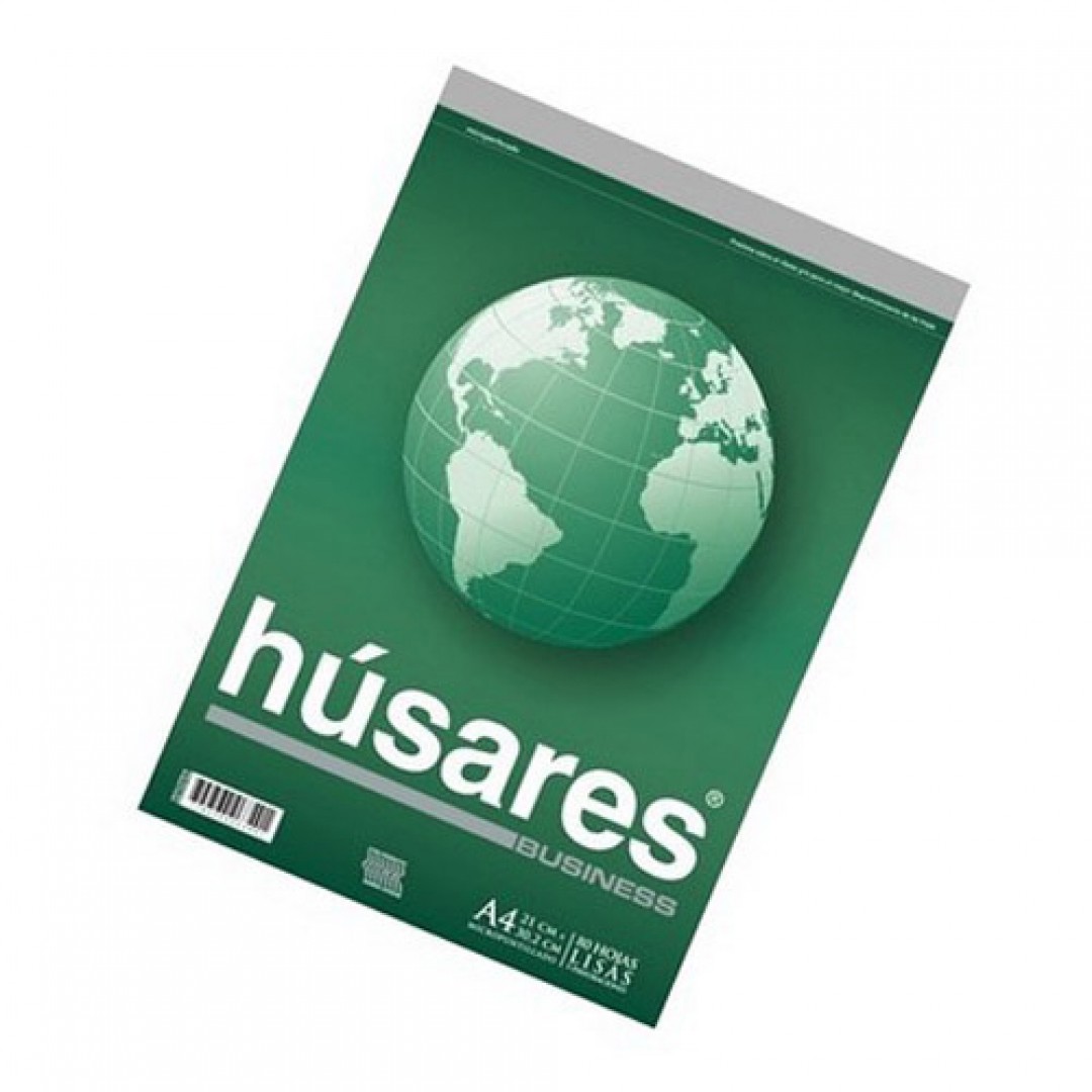 block-engomado-husares-business-a4-liso-