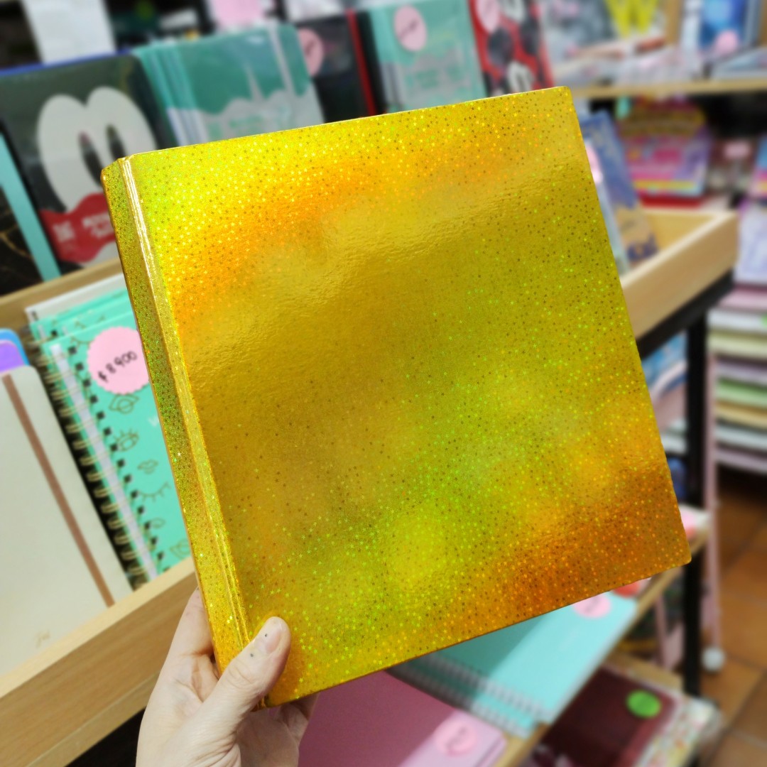 carpeta-carta-rexon-holo-star-amarillo-