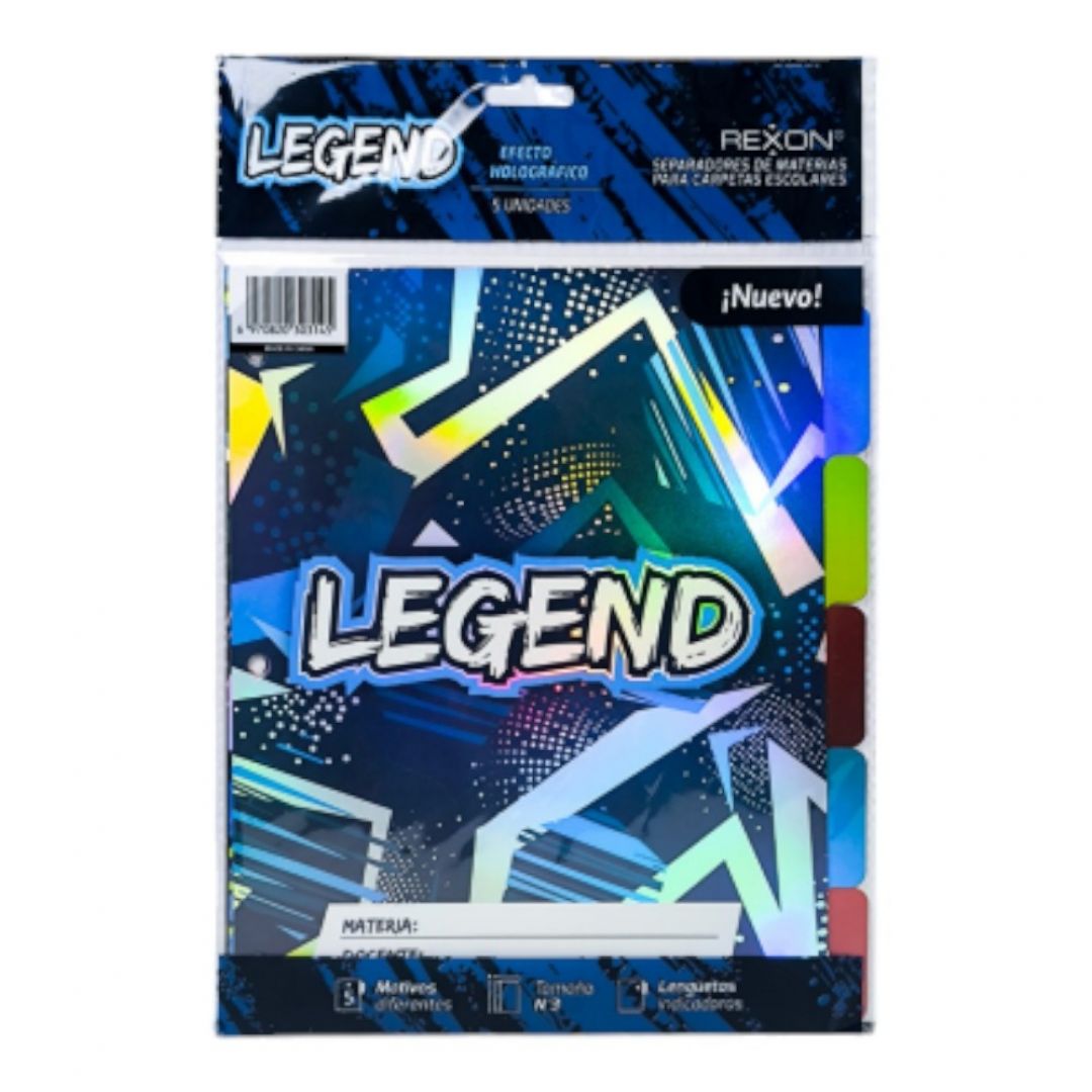 separadores-carta-rexon-legend-8623