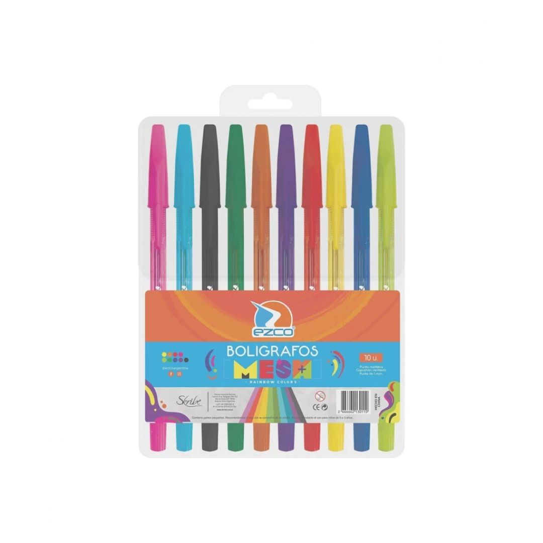 lapiceras-de-colores-ezco-mesh-x-10-8649
