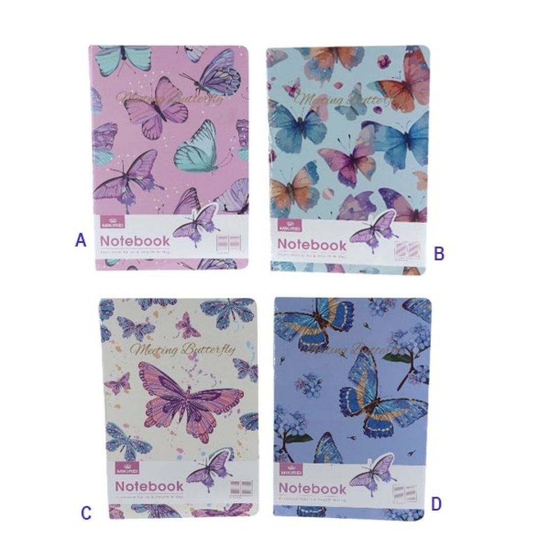 cuaderno-a5-rayado-tapa-dura-mariposas-mikirei-8871