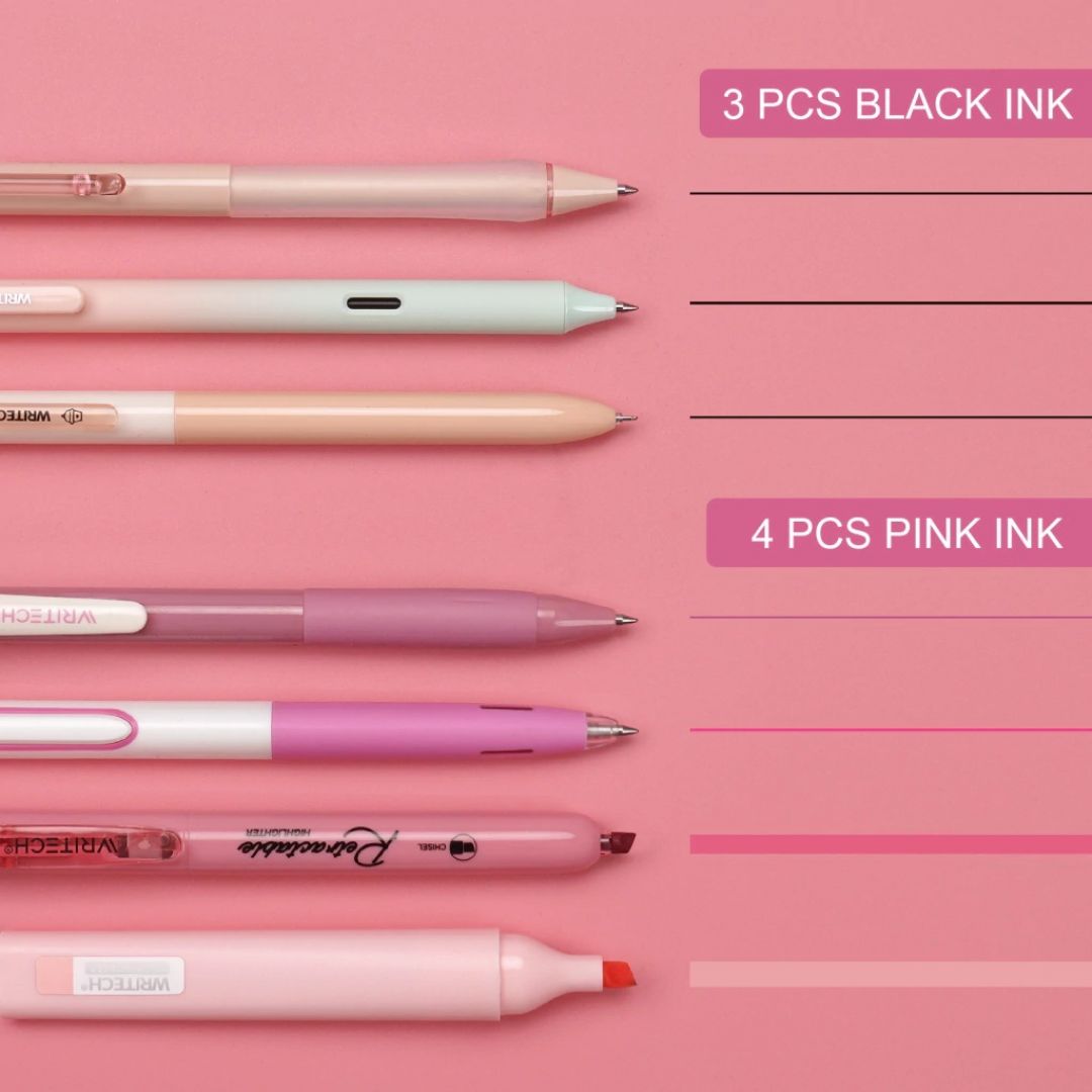 set-de-escritura-writech-7-piezas-sakura-fall-8931