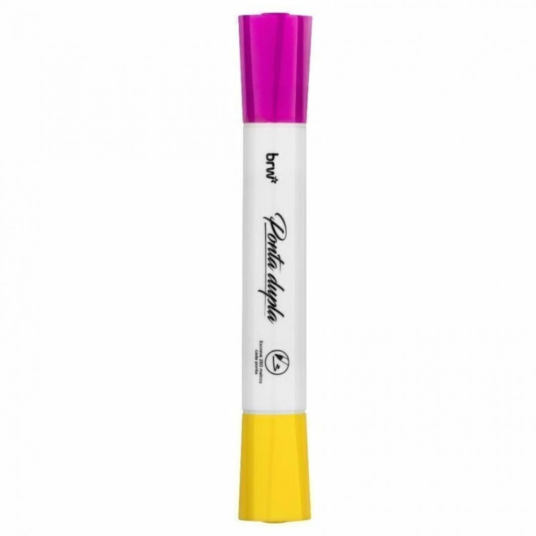 marcadores-para-pizarra-doble-punta-brw-amarillo-y-rosa-9110