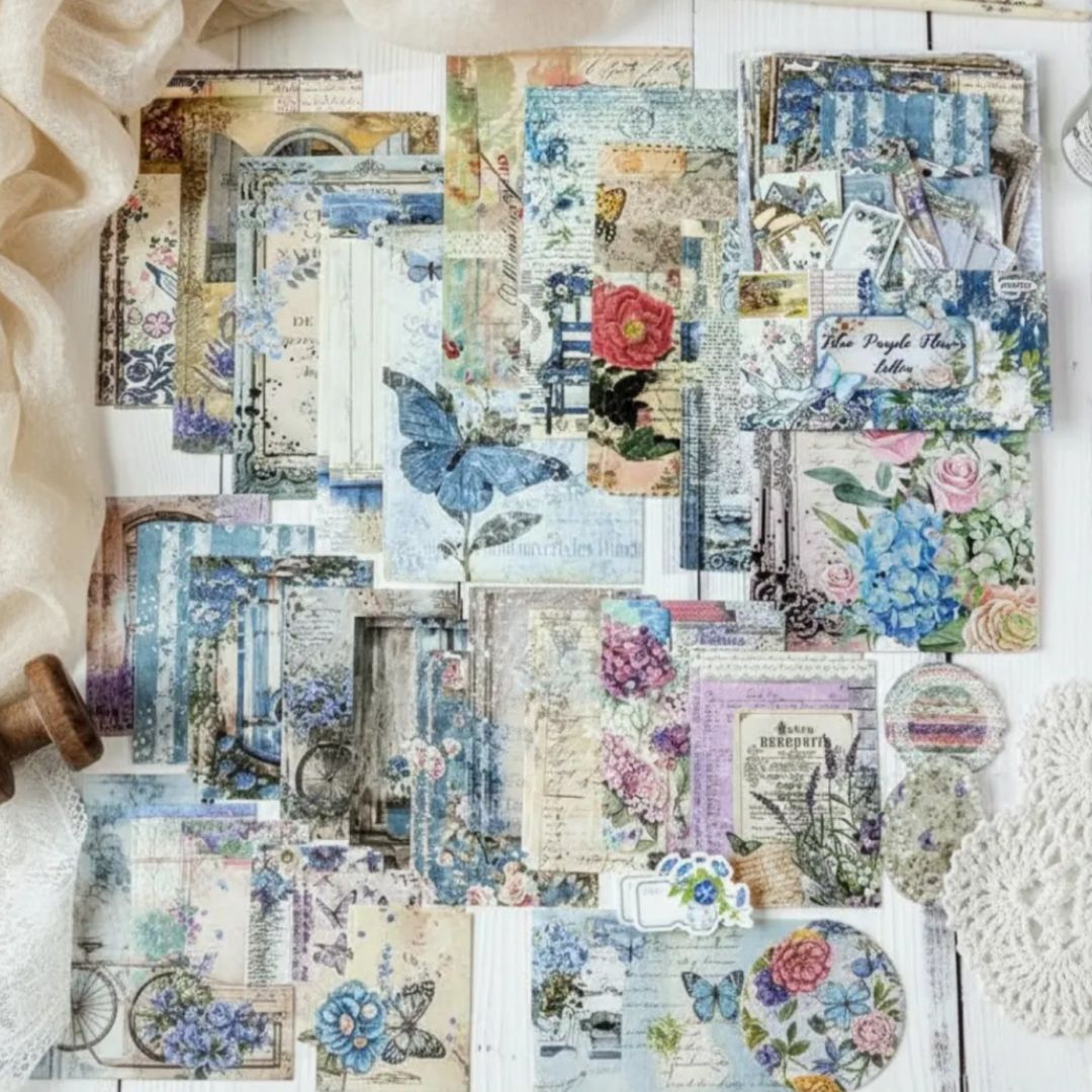 Set creativo papelería vintage